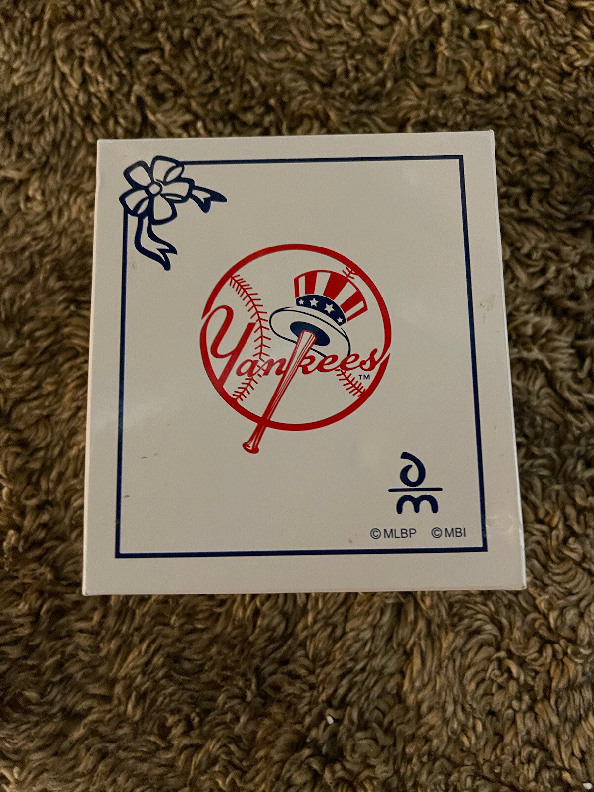 Danbury Mint New York Yankees Christmas Ornament Santa Snowman eBay