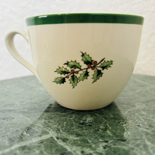 Juego de buffet de árbol de Navidad Spode ~ Hecho en Inglaterra ~ Plato taza y platillo ~ Años 90 en caja - Imagen 12 de 14