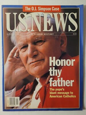 POPE JOHN PAUL II - U.S. News & World Report (Oct 9, 1994)