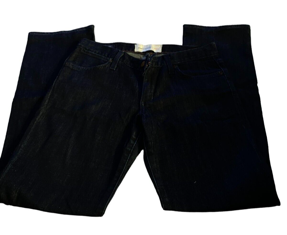 Paper Denim & Cloth Womens Jeans Blue Size 27/4 Wide Leg Lagenlook