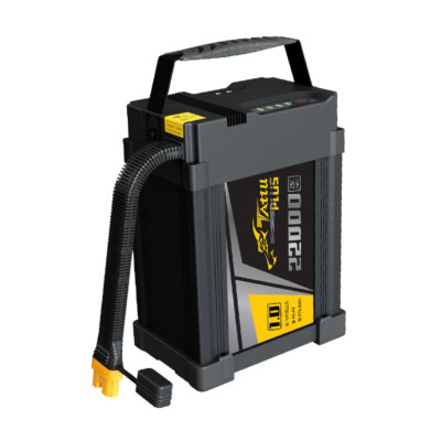 Tattu Plus 1.0 25C 22000mAh 44.4V 12S Lipo Smart Battery Pack With AS150U Plug