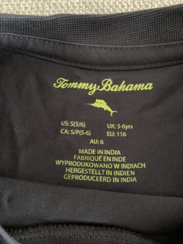 NWT Tommy Bahama Kids Boy’s Active Wear T-Shirt Size 5-6 - Picture 4 of 7