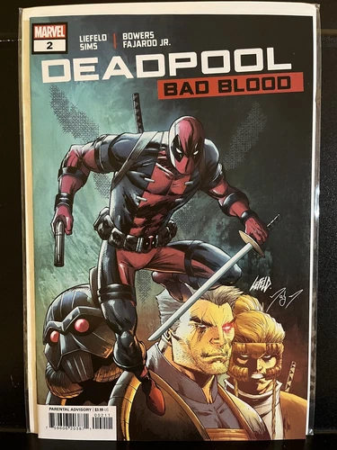 Deadpool Bad Blood #2 Rob Liefeld (2022 Marvel) We Combine Shipping
