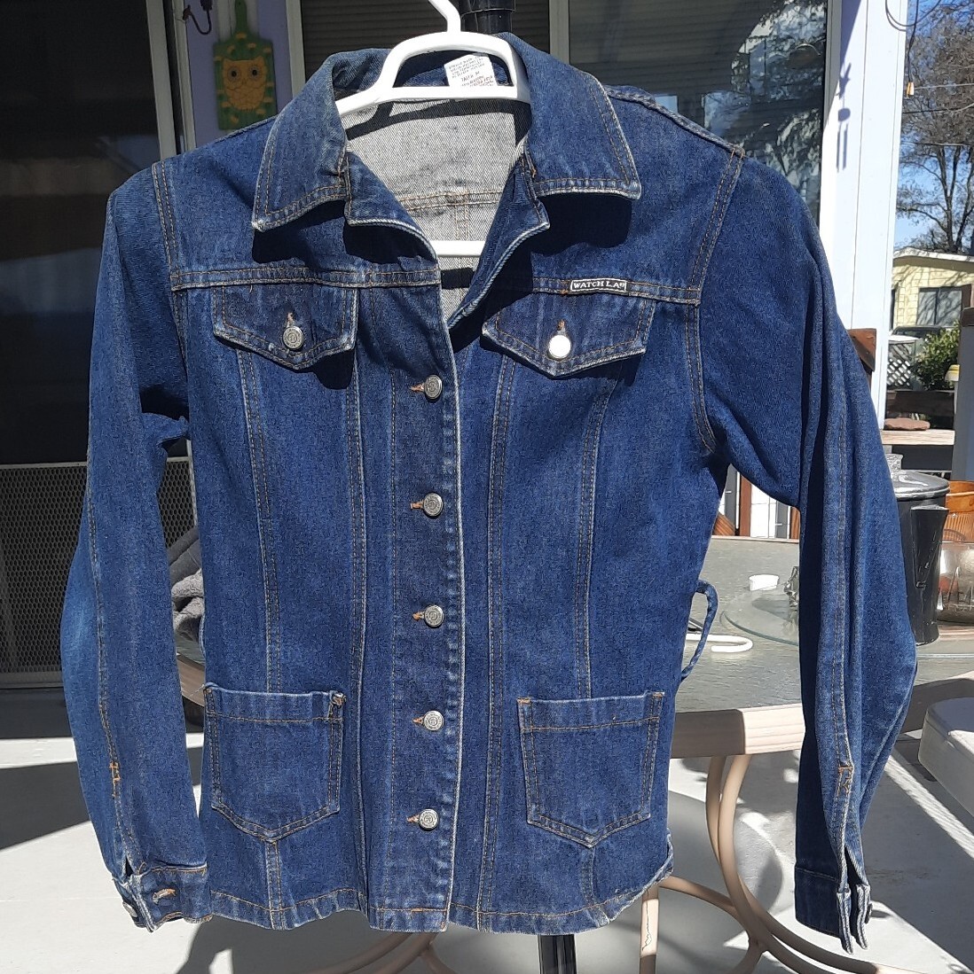 Women's Vintage LA Denim Jacket Medium 🍒 US made | eBay