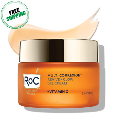 Roc Multi Correxion Revive + Glow 10% Vitamin C Blend Moisturizer  1.7 Oz