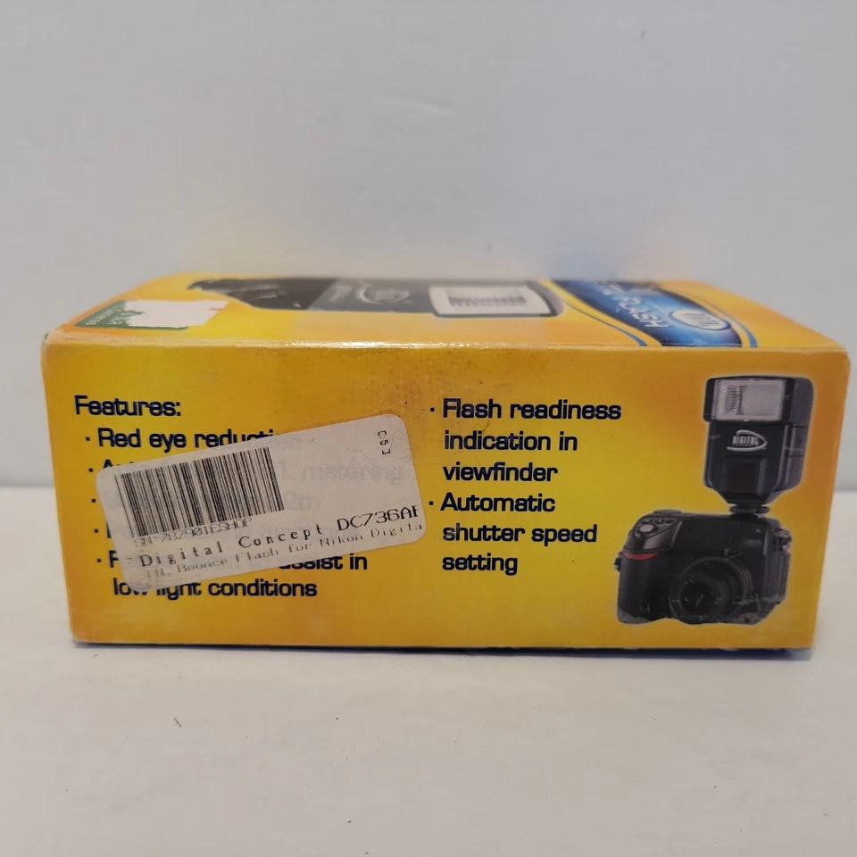 New Digital Concepts 528AF-CAN AF Flash for Canon Digital SLR Cameras - Image 2 of 3