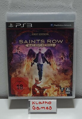 *NEU* + OVP Saints Row: Gat Out of Hell - First Edition (PS3, Playstation 3)C625