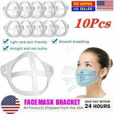 10Pcs 3D Mask Bracket Cool Turtle Insert Support Frame Comfortable Cover Holder 