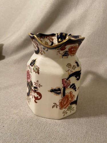 Mason's Patent Mandalay ironstone pitcher Jug 5 1/2"tall - Picture 12 of 17