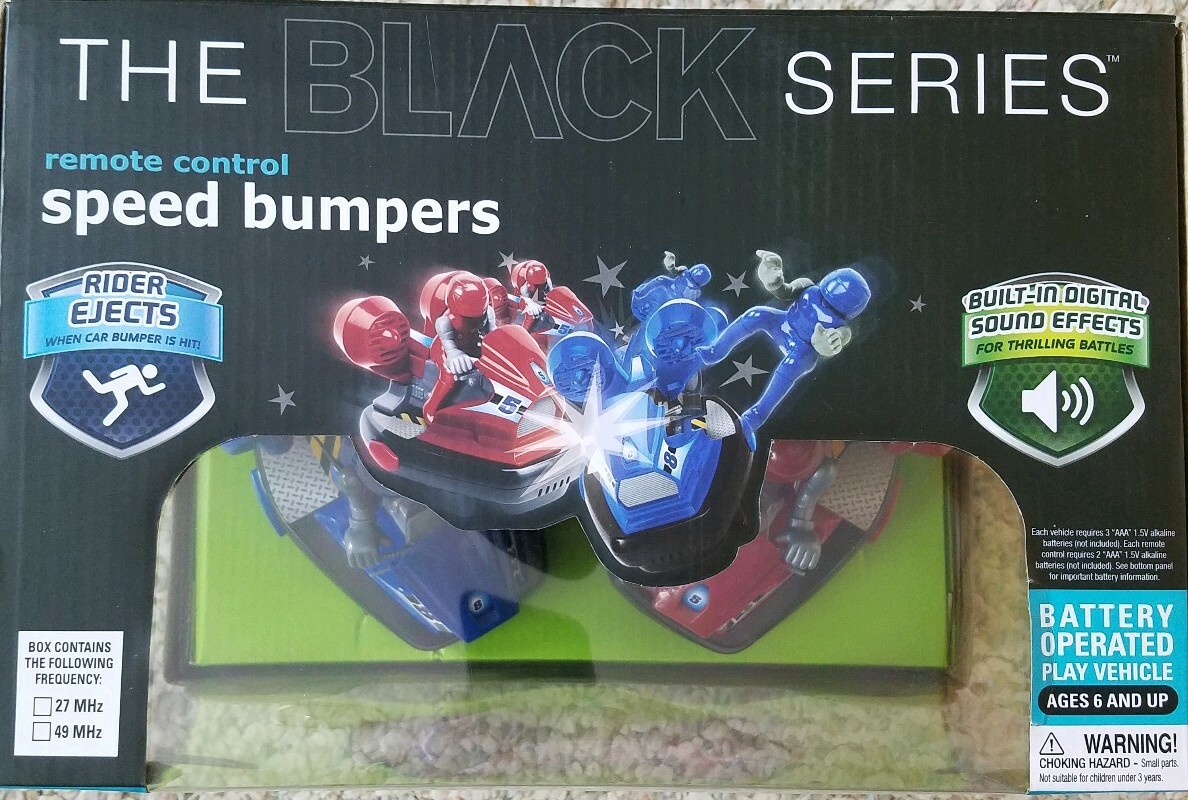 the black series remote control speed bumpers