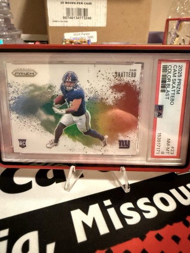 Cam Skattebo #23 2025 Panini Prizm Color Blast card