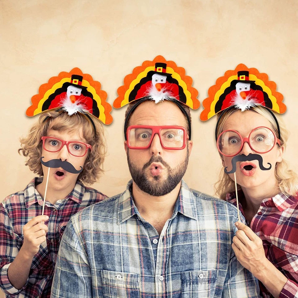 4 pezzi Chic Turchia Cerchietti Cerchietti Puntelli per feste Puntelli per - Immagine 2 di 4