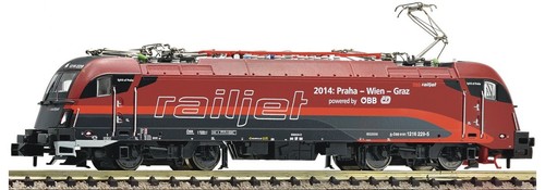 Fleischmann 731214 Railjet "Prag-Wien-Graz" Sondermodell DSS OVP Spur N | Zustand: Gebraucht