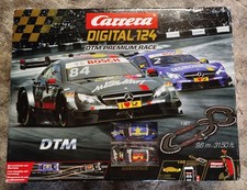 !!! Carrera Digital 124 DTM Premium Race Sarter Set Mercedes Auto - Lesen !!!