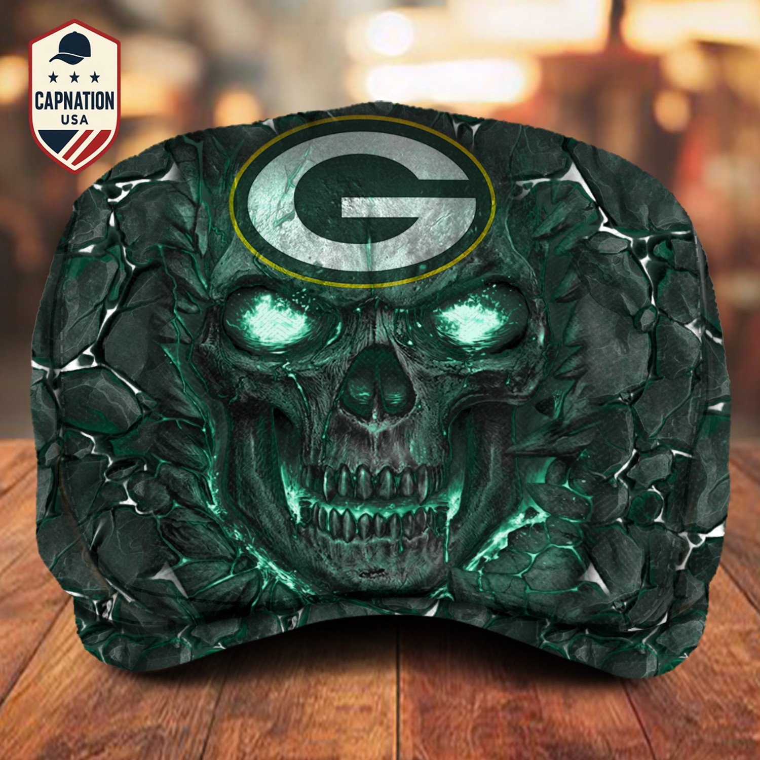 Green Bay Team Packers Jeff Cap NFL Jeff Cap NFL Driving Cap NFL Golf Cap M7