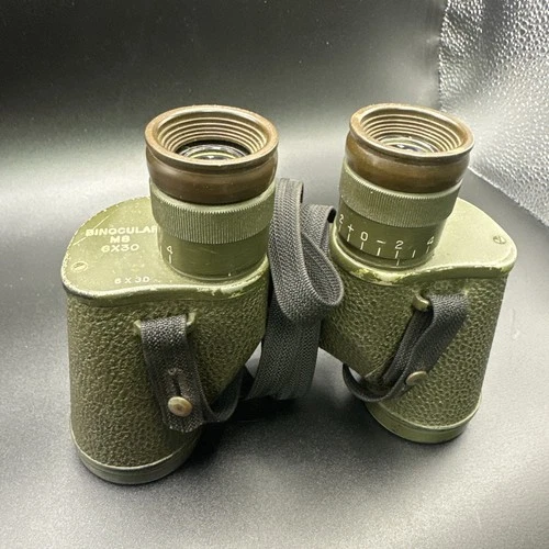 VINTAGE MILITARY WW2 BAUSCH&LOMB US NAVY BINOCULAR m8 NO.I0832