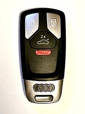 OEM AUDI 4M0.959.754.BA 433 00 KEYLESS FOB REMOTE FCC Model: AK01 Needs Battery