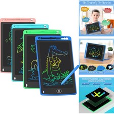 4 Pk LCD Writing Tablet for Kids 8.5 Inch Colorful Doodle Board Educational Toy