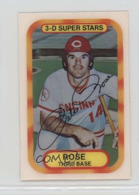 1977 Kellogg's 3-D Super Stars Pete Rose #20 1fb7