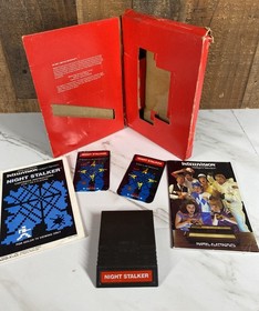 Intellivision Lot of 3 Games - Night Stalker, Reversi, Carnival -- rough boxes