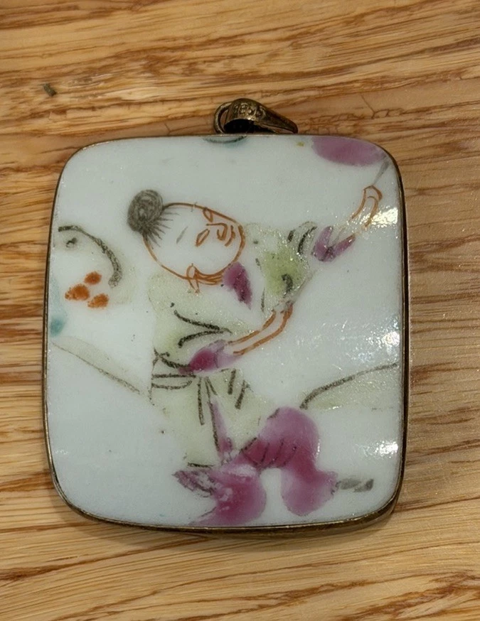 陶瓷古董原创中国风项链和吊坠| eBay