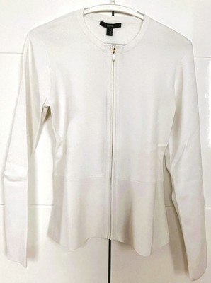 ESPRIT - Strickjacke weiß Gr 36