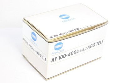 Minolta AF APO Tele Zoom 100-400mm F/4.5-6.7 Lens for Sony A mount