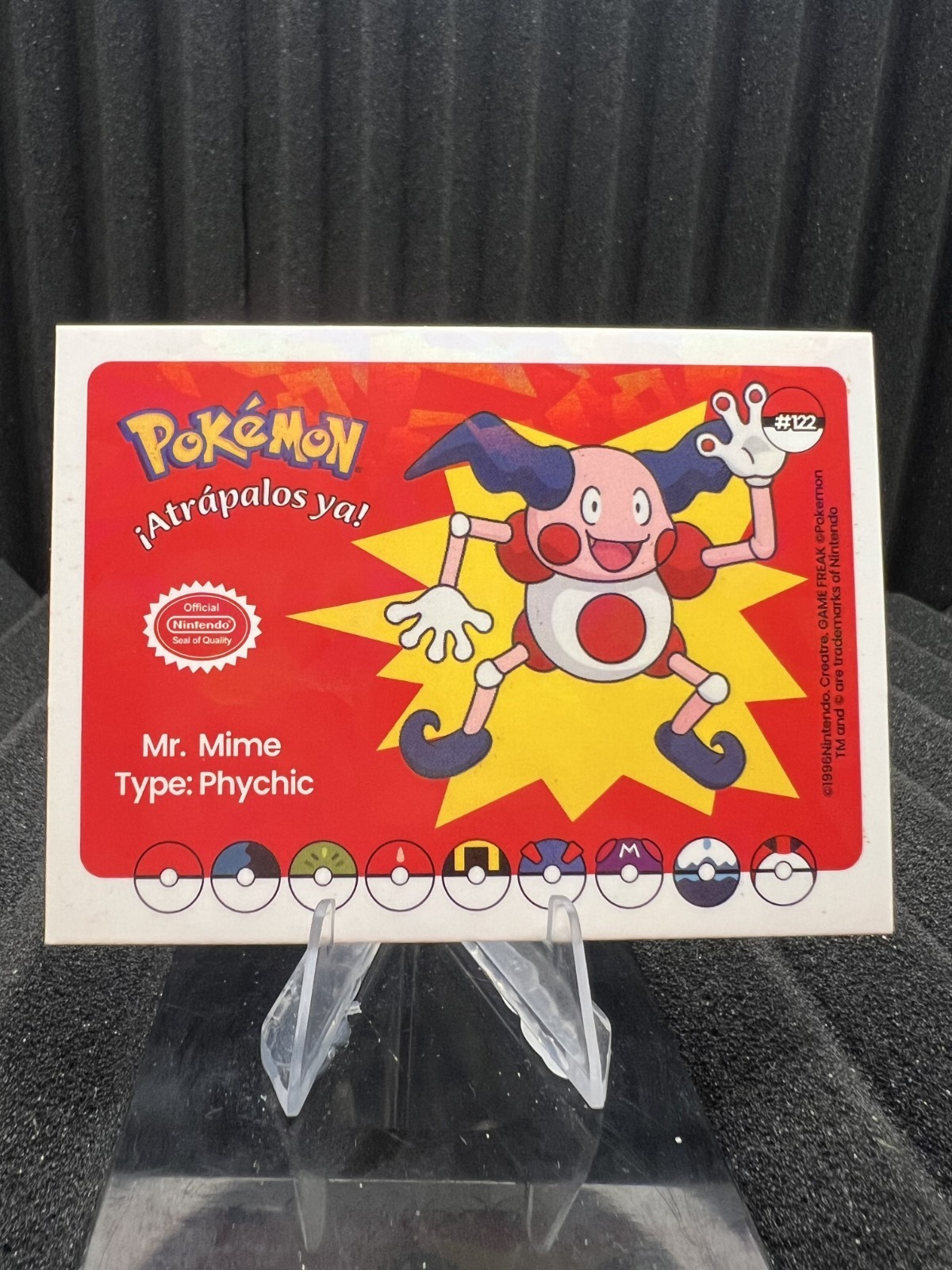 Mr. Mime #122 - Cracked Ice Holo - Who's That Pokemon 2025 - Pokemon