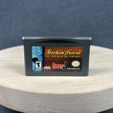 Game Boy Advance - Broken Sword: The Shadow of the Templars - Cart Only - Tested