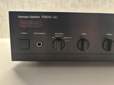 Harman/Kardon PM640 Vxi Integrated Amplifier 2CH Class AB 165W Phono Black
