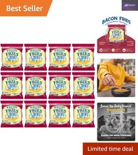 Crispy Bacon Fries and Scampi Fries Snack Combo - 24 Packs for Flavor Lovers
