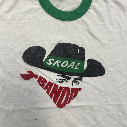 Vintage 80s Screen Stars Skoal Bandit Ringer T Shirt Tee 1980s Mens Size XL - Picture 3 of 12