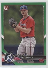 2018 Bowman Prospects Green 8/99 Michael Soroka Mike Soroka #BP89 Rookie RC 1u6