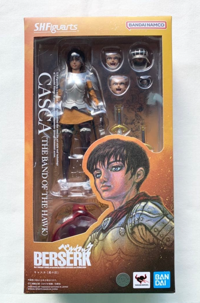 S.H.Figuarts Berserk Casca Band of the Hawk Action Figure H 5.7