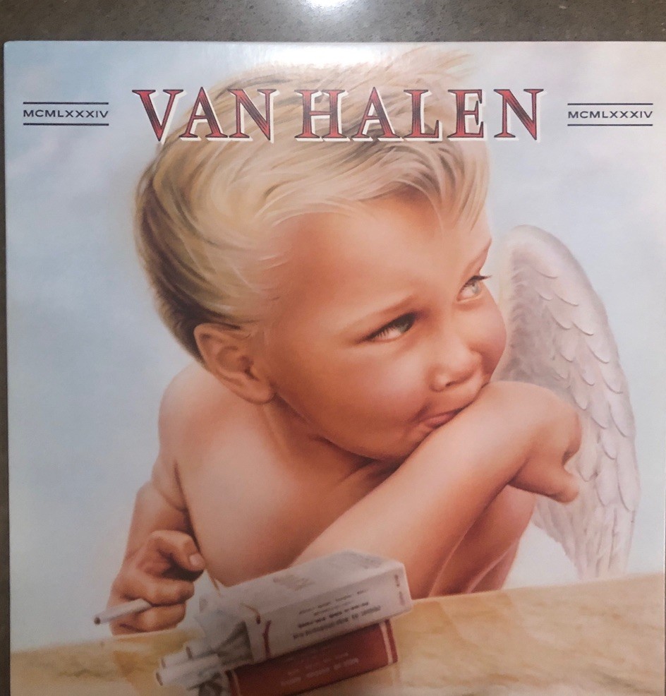 Van Halen 1984 レコード オリジナルステッカー付き eyJidWNrZXQiOiJtZXJjaGJhci1pbW