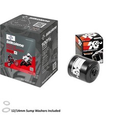 FZ1000 FZ1 Fazer S Oil & K&N Filter Silkolene Pro 4 10w40 4L Yamaha FZ 1000 2006
