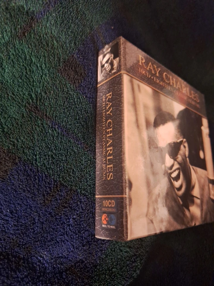 Ray Charles 10 CD Box Set EIGHTEEN CLASSIC ALBUMS Factory Sealed UK Import NEW - Image 2 of 3