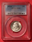 1952 D Washington Quarter - PCGS MS 65