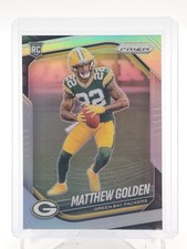 MATTHEW GOLDEN 2025 PRIZM ROOKIE SILVER PRIZM #326 PACKERS Q4721