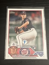 2023 Topps Series 1 1st Edition - Cade Cavalli #320 (RC)