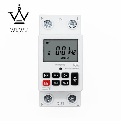 40A 63A Time Control Switch 220V Power Supply Power-off Cycle Controller