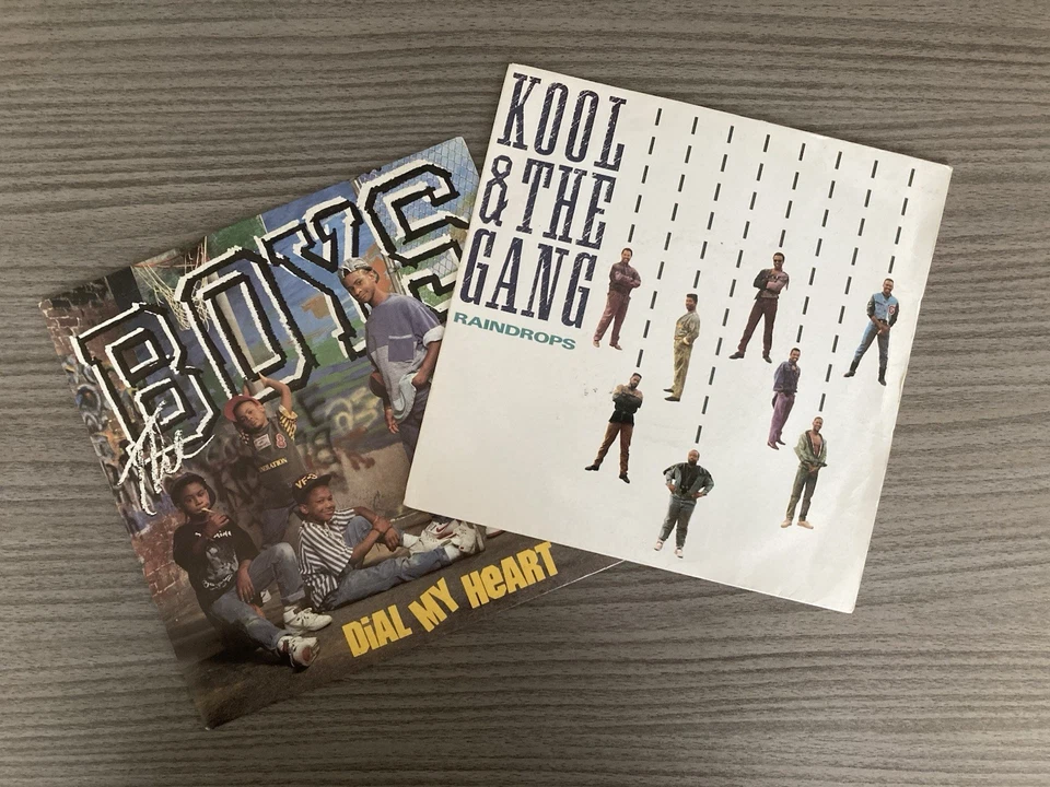 Kool And The Gang Raindrop + The Boys Real My Heart Rocky 4 Survivor Disque Seul - Photo 2/4