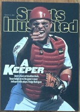 1998 Fleer Sports Illustrated Then & Now Covers Ivan Rodriguez #12C HOF 5xh