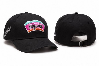 San Antonio Spurs Fiesta Colors Embroidered Adjustable Strapback Hat Black NBA