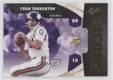 2011 Panini Absolute Memorabilia NFL Icons Fran Tarkenton #12 HOF 1ek