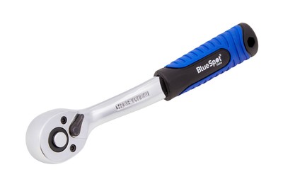Blue Spot Tools 02037 1/4'' Soft Grip Ratchet (90 Teeth)