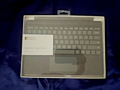 Microsoft Surface Pro Signature Type Keyboard Cover for 5/6/7 Gray Brand New