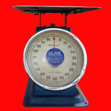 Uline Platform Dial Scale 100 lbs. x 4 oz.- Model 10100