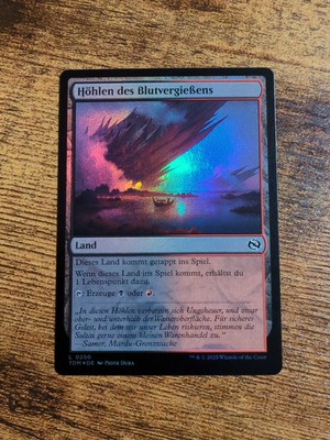 MAGIC THE GATHERING Drachensturm Höhlen Des Blutvergießens C TDM0250 NM Foil