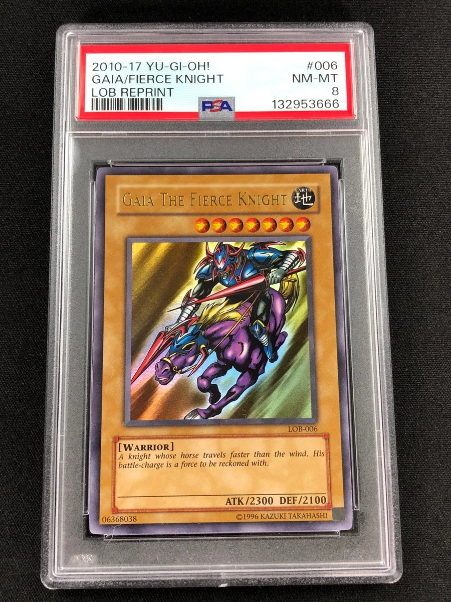 Gaia The Fierce Knight Yu-Gi-Oh! TCG Professional Sports Authenticator  (PSA) Individual Trading Card Games for sale - eBay